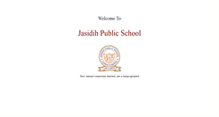 Desktop Screenshot of jasidihpublicschool.com